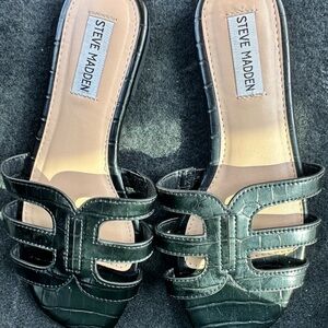 Steve Madden Black Women's Sandals